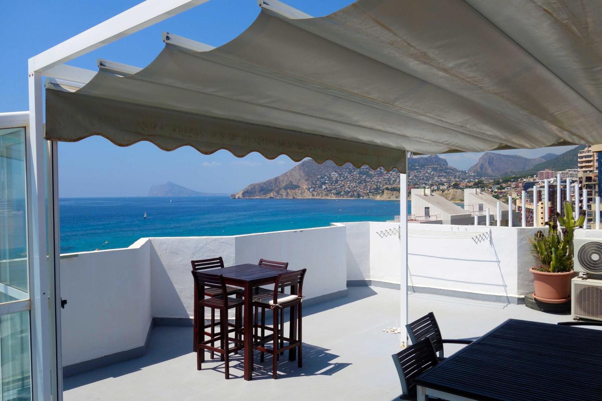 Atico Calpe Primera Linea De Playa Exterior photo