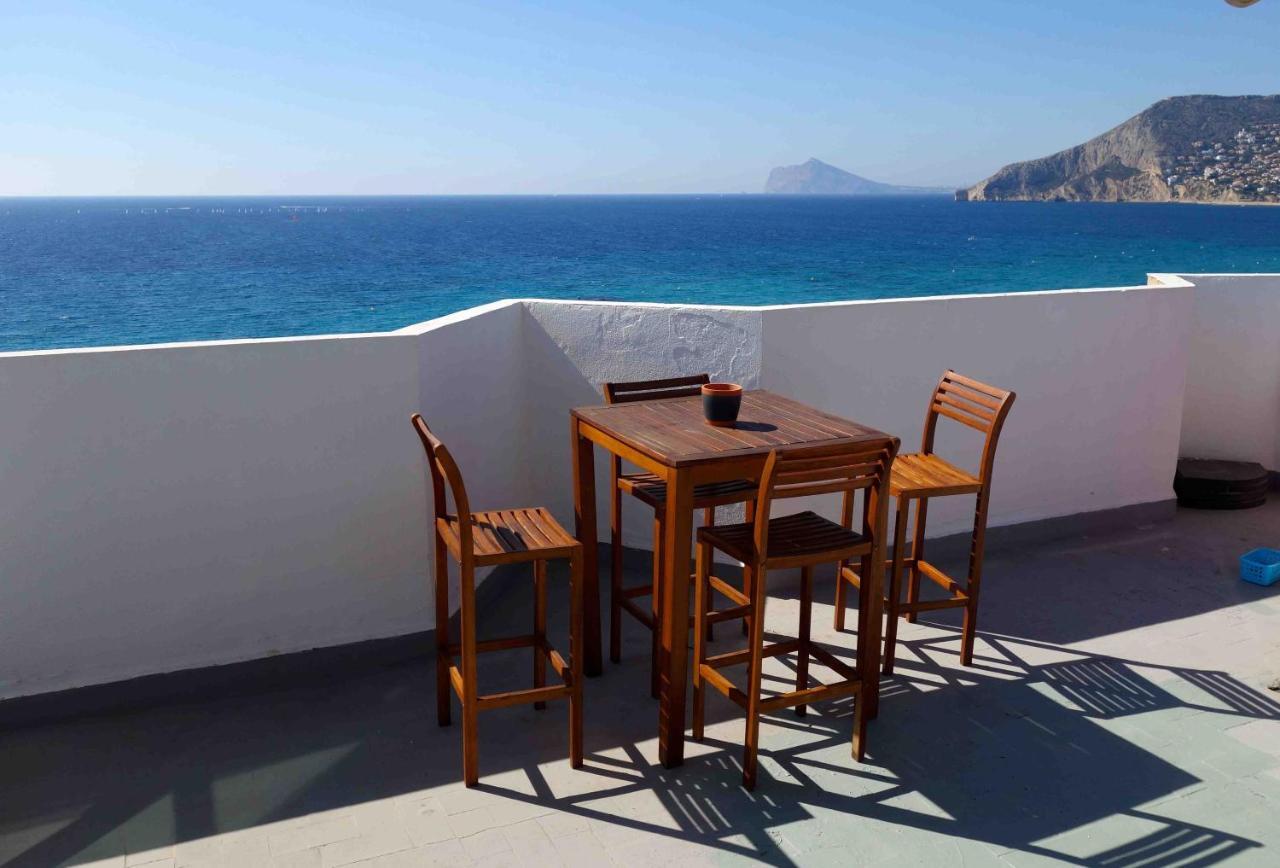 Atico Calpe Primera Linea De Playa Exterior photo