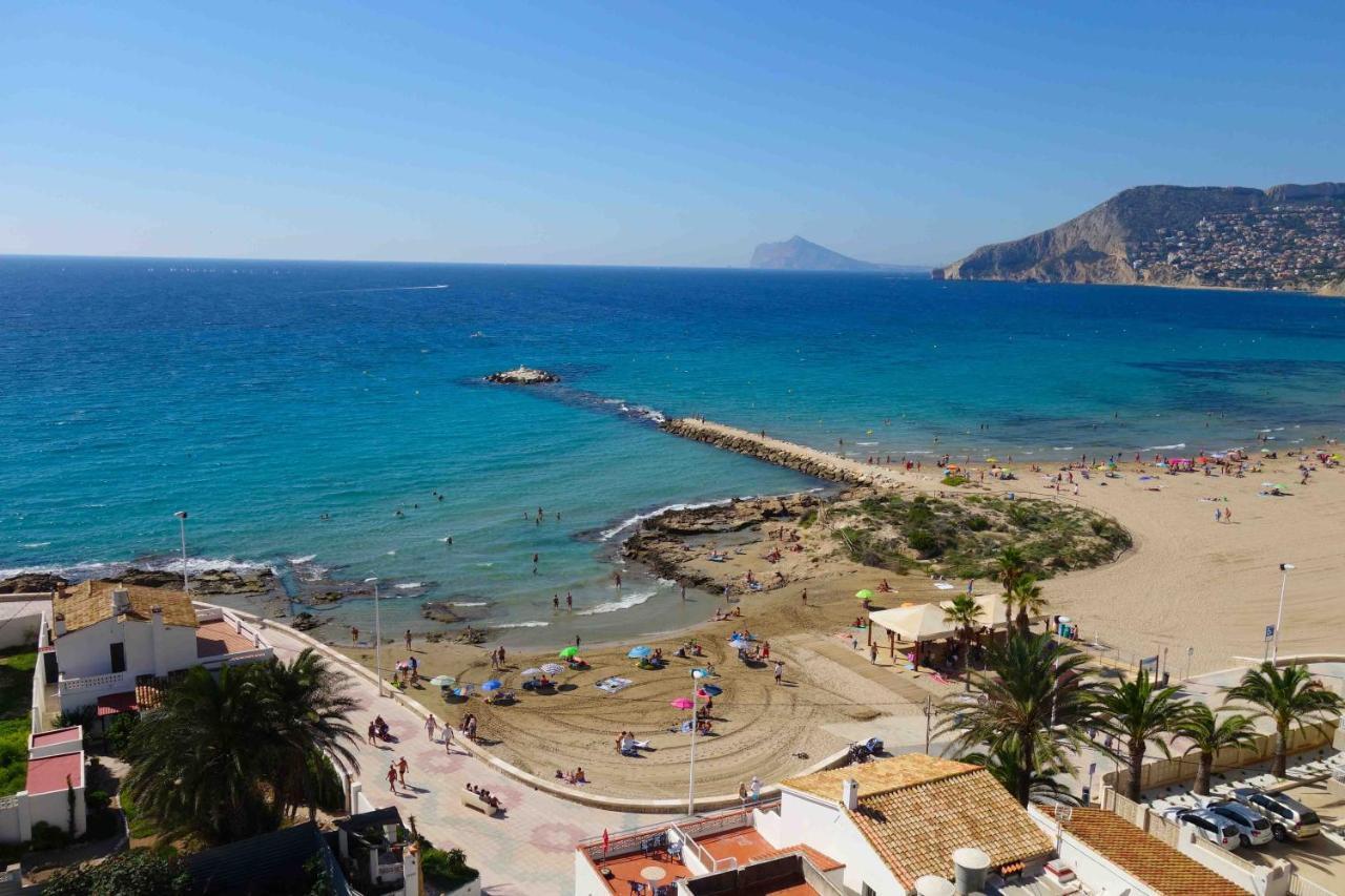Atico Calpe Primera Linea De Playa Exterior photo